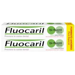 Fluocaril Bi-Fluoré 250mg Pasta Dientes Menta 2x125 ml Formato Ahorro