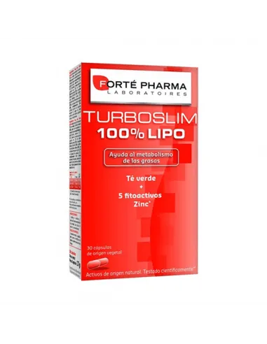 FORTE PHARMA TURBOSLIM 100% LIPO DESTOCK 30 CÁPSULAS