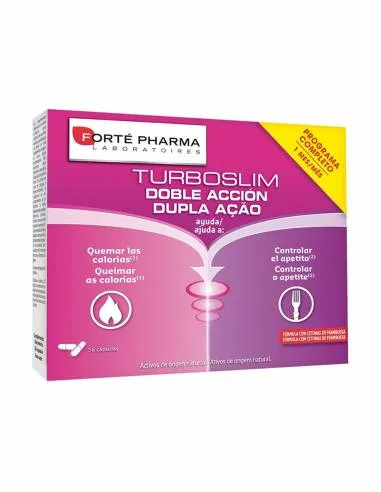 FORTE PHARMA TURBOSLIM DOBLE ACCIÓN 56 CÁPSULAS