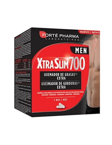 FORTE PHARMA XTRASLIM 700 MEN QUEMADOR GRASA 120 CÁPSULAS