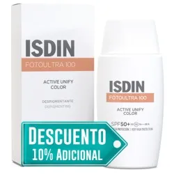 Fotoultra Isdin 100 Active Unify Fusion Fluid Color 50 ml
