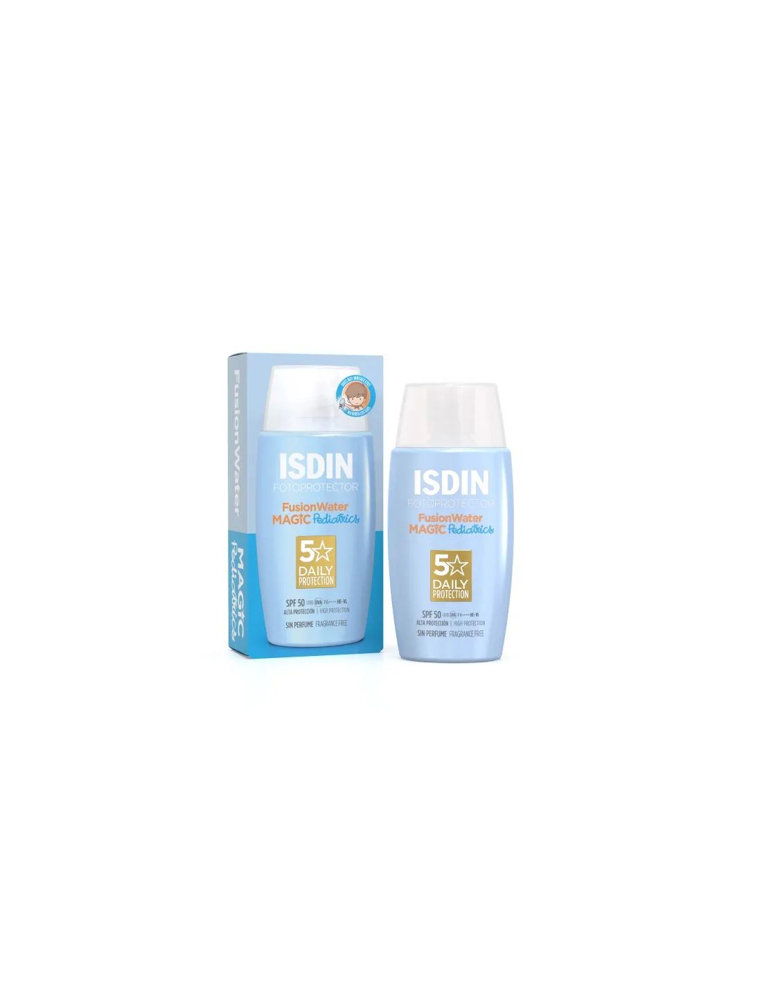 ISDIN Fotoprotección Fusion Water Pediatrics SPF50 50 ml