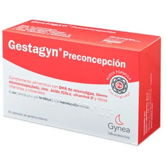 Gestagyn Preconcepción Cápsulas
