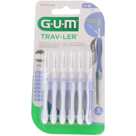Gum Trav-Ler Cepillo Intederntal 0.6 mm 6 uds
