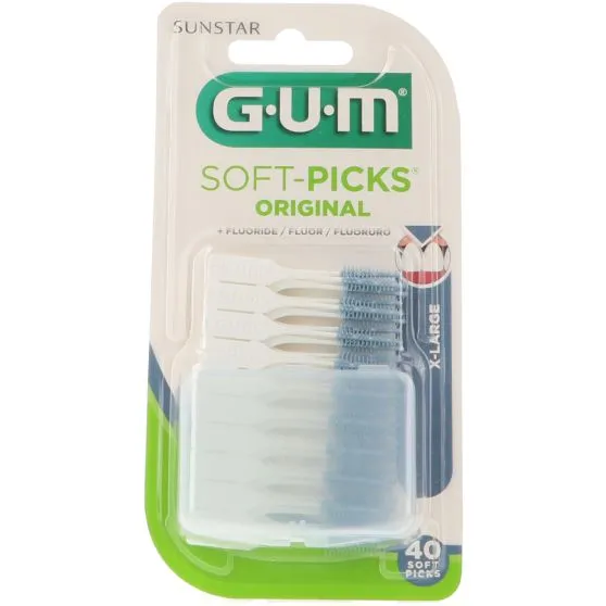 Gum Soft-Picks Original X-Large Fluor 40 uds