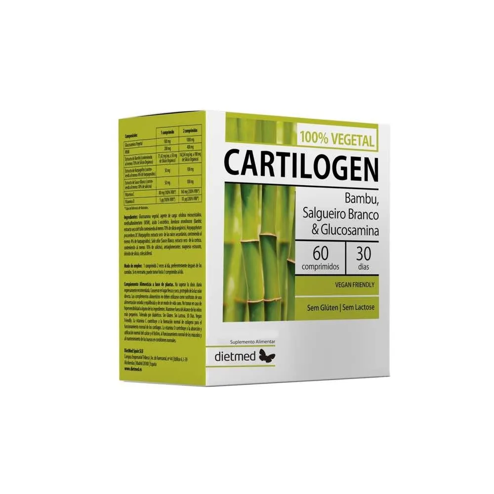 Cartilogen 100% Vegetal (60 comp) Dietmed