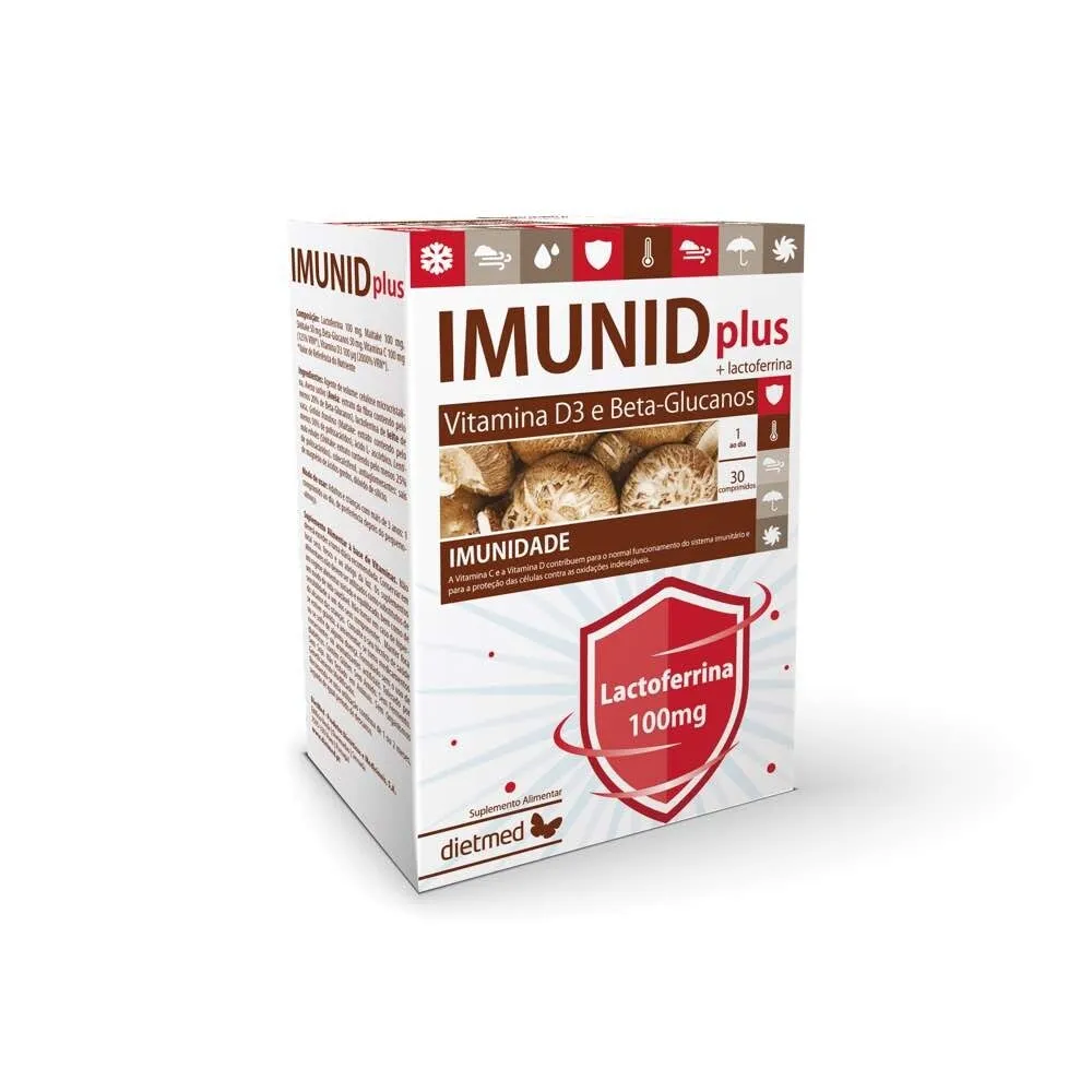 Imunid Pus + Lactoferrina (30 comp) Dietmed