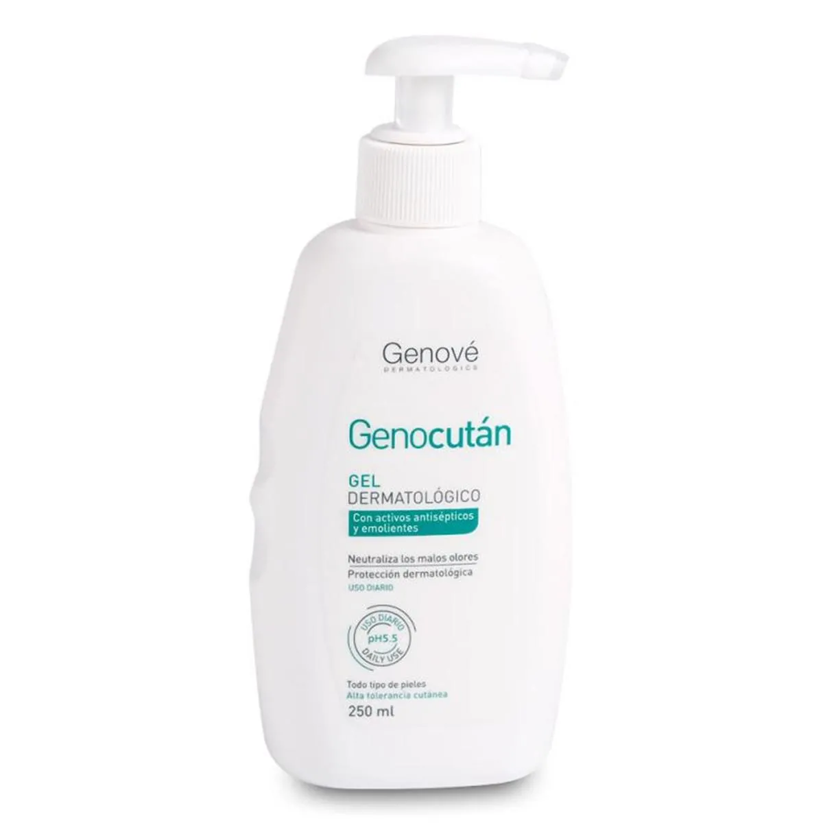 Genocutan Gel Dermatológico Antiséptico y Emoliente 250ml