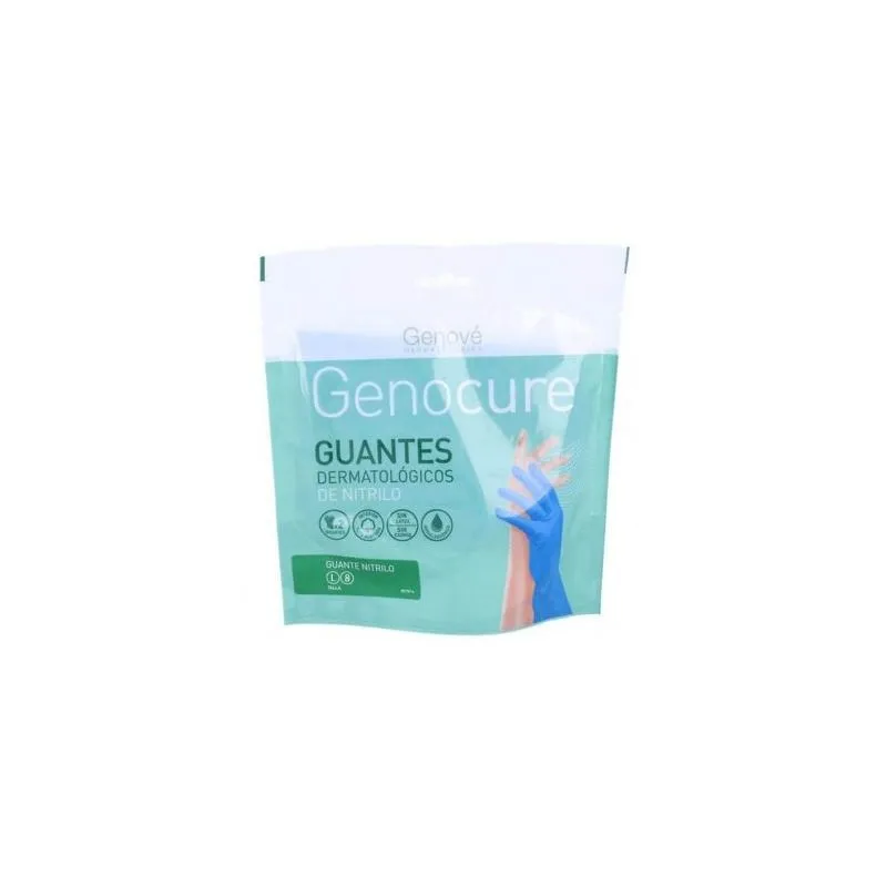 Genové Genocure Guantes Dermatológicos Nitrilo Talla L 2uds