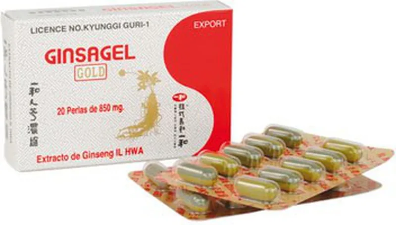 Ginsagel 20 Caps Tongil