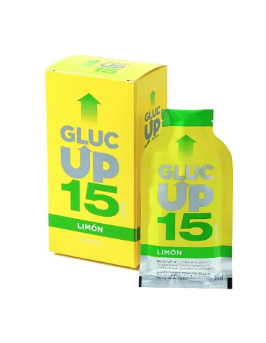 GLUC UP 15 FAES FARMA 5 STICKS SABOR LIMON