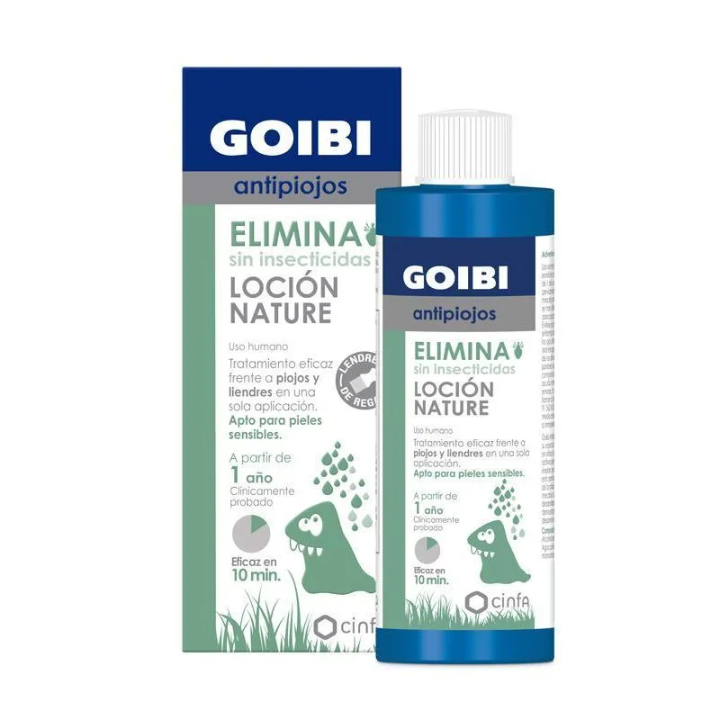 Goibi Antipiojos Loción Nature con Lendrera 200 ml