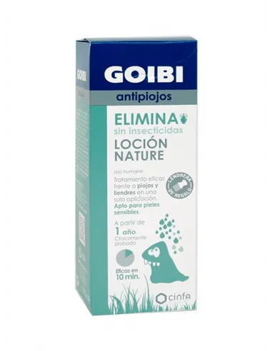 GOIBI ANTIPIOJOS LOCIÓN NATURE ELIMINA SIN INSECTICIDA 200 ML