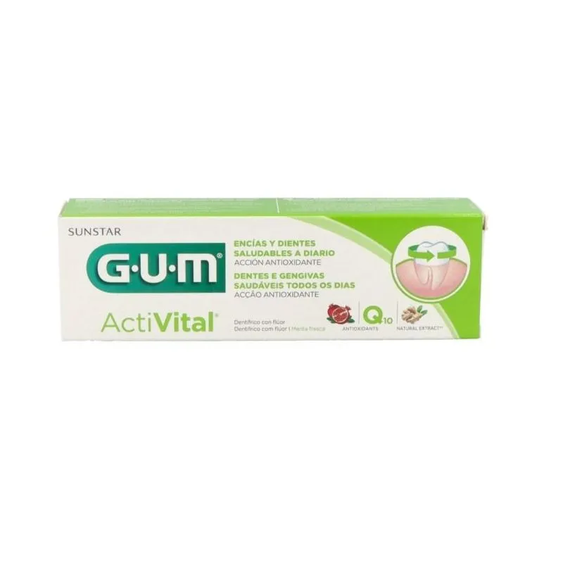Gum ActiVital Gel Dentífrico1 Envase 75ml