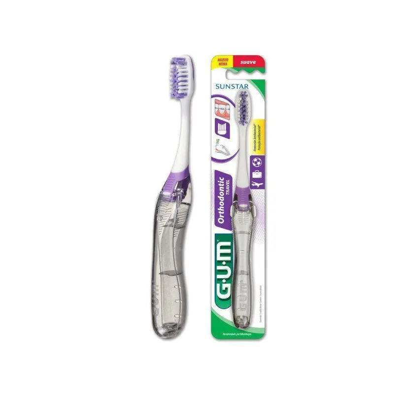 Gum Cepillo Dental Orthontic Viaje R125