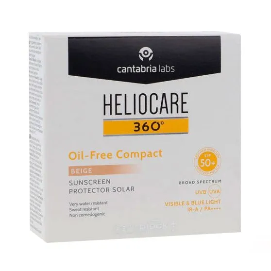 Heliocare 360º Oil-Free Compact Beige SPF50+