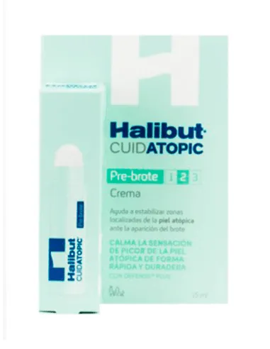 HALIBUT CUIDATOPIC CREMA PRE-BROTE 15 ML