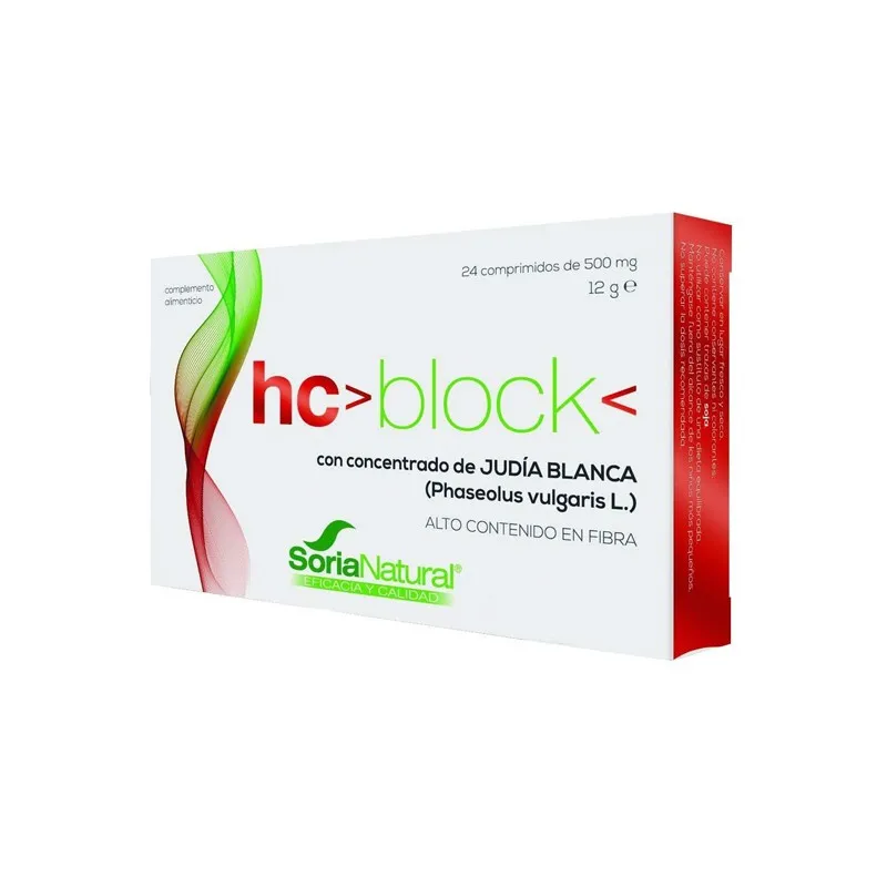 Hc Block 24 Tabletas Soria Natural