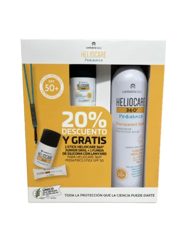 HELIOCARE PEDIATRICS STICK 25 GR + SPRAY 200ML PACK