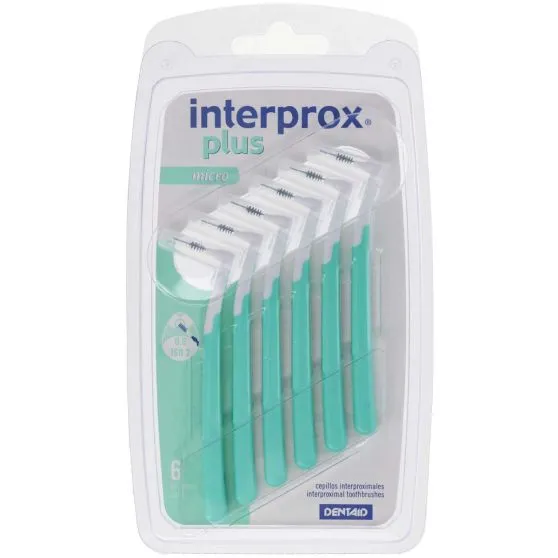 Interprox Plus Cepillos interdentales micro 6 unidades