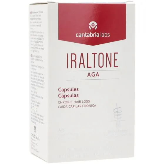 Iraltone Aga Tratamiento Anticaida Crónica 60 Cápsulas