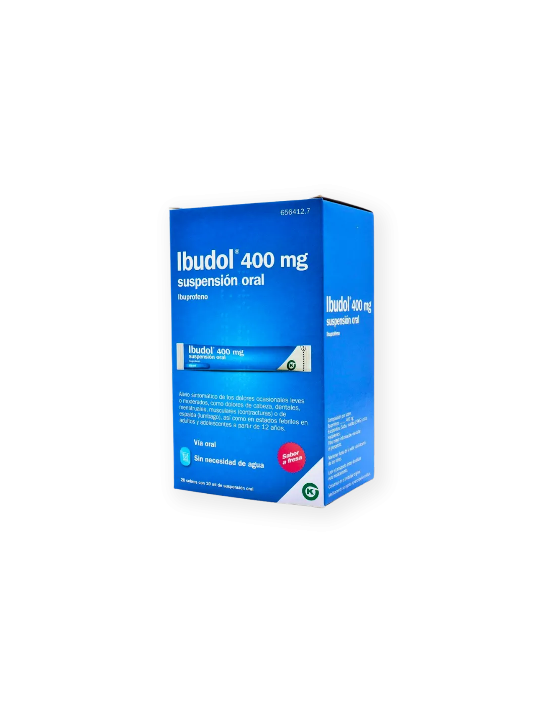 Ibudol 400 Mg 20 Sobres Suspension Oral 10 Ml