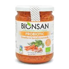 ZANAHORIA lactofermentada curcuma 420gr. ECO