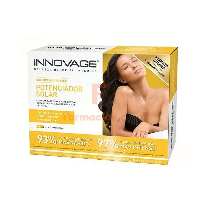 Innovage Potenciador Solar Duplo 30 caps