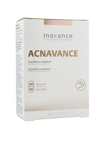 INOVANCE ACNAVANCE PIEL GRASA 60 CAPSULAS