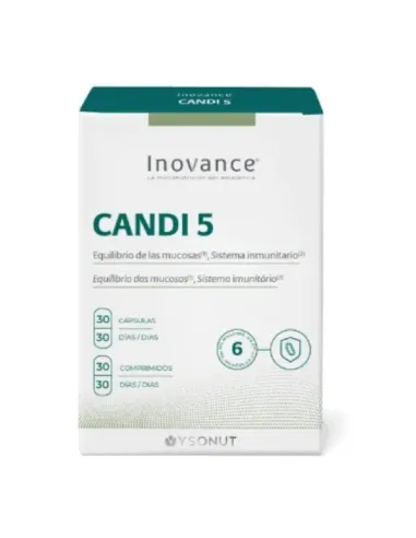 INOVANCE CANDI 5 30 COMPRIMIDOS+30 CAPSULAS