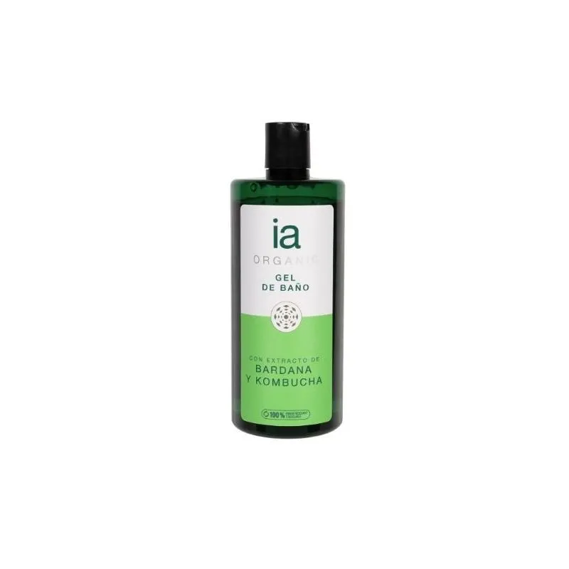 Interapothek Organic Gel De Baño Bardana y Kombucha 750ml