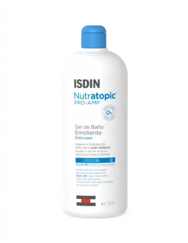 ISDIN NUTRATOPIC PRO-AMP GEL BAÑO EMOLIENTE 750 ML