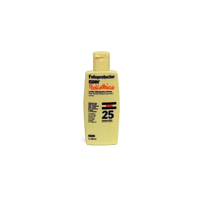 Isdin Pediatrics Fotoprotector Spf25 Loción 200ml