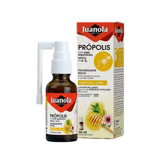 Juanola Própolis Miel Pulverizador Bucal 30 ml