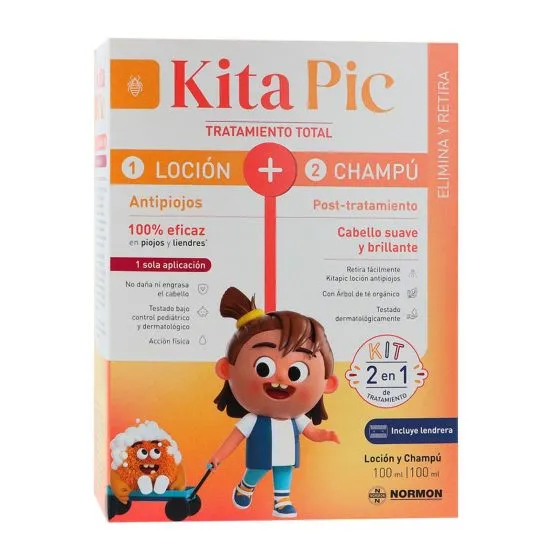 Kita Pic Kit Champú + Loción Anti piojos