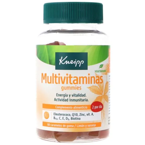 Kneipp Multivitaminas Gummies 60 gominolas