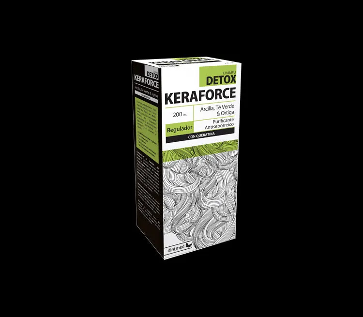 Keraforce Detox Champu 200 ml Dietmed