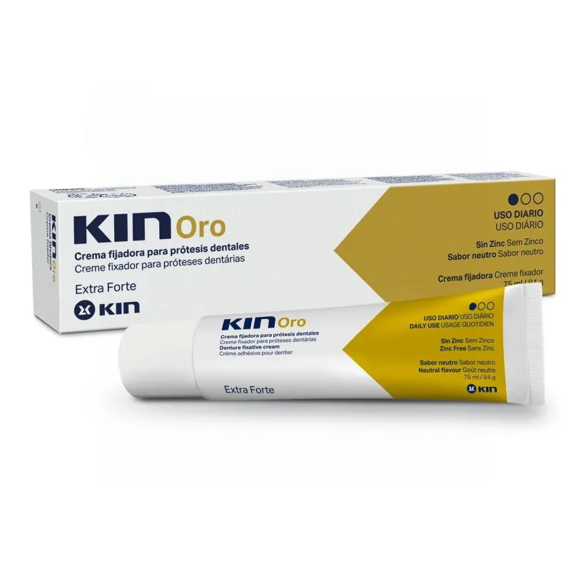 Kin Oro Crema Fijadora Extraforte 75ml