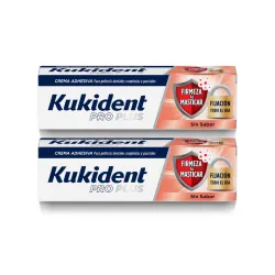 Kukident Pro Plus Firmeza al Masticar 40g + 40g Duplo Oferta