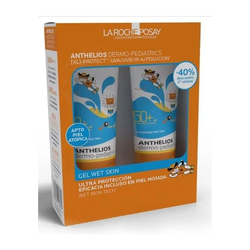 La Roche Posay Anthelios Dermo Pediatrics Gel Wet Skin SPF-50+ Duplo 2 x 250ml