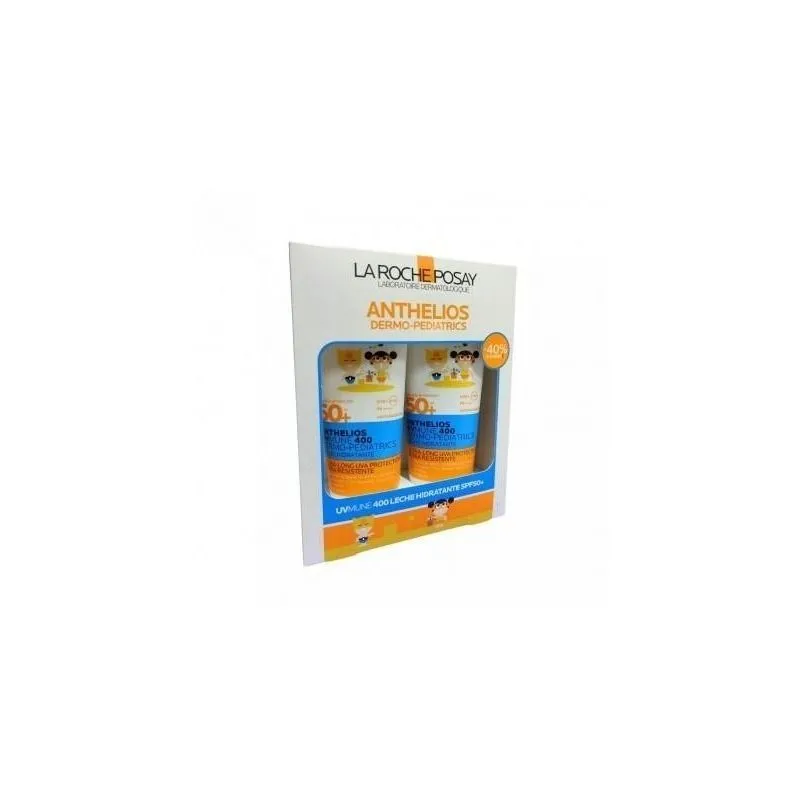 La Roche Posay Anthelios Duplo Dermopediatrics Leche Hidratante SPF50+ 2 x 250ml
