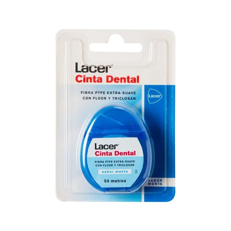 Lacer Cinta Dental Sabor Menta 50m