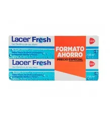 Lacer Fresh Gel Dentifrico 125ml + 125ml Duplo Promocion