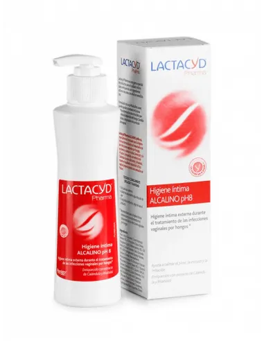 LACTACYD HIGIENE ÍNTIMA ALCALINO PH8 250 ML