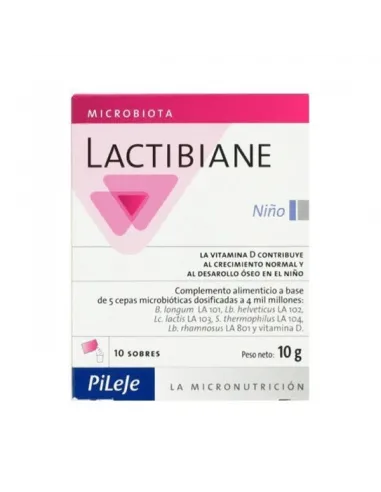 LACTIBIANE ENFANT 10 SOBRES PILEJE 2.5 G