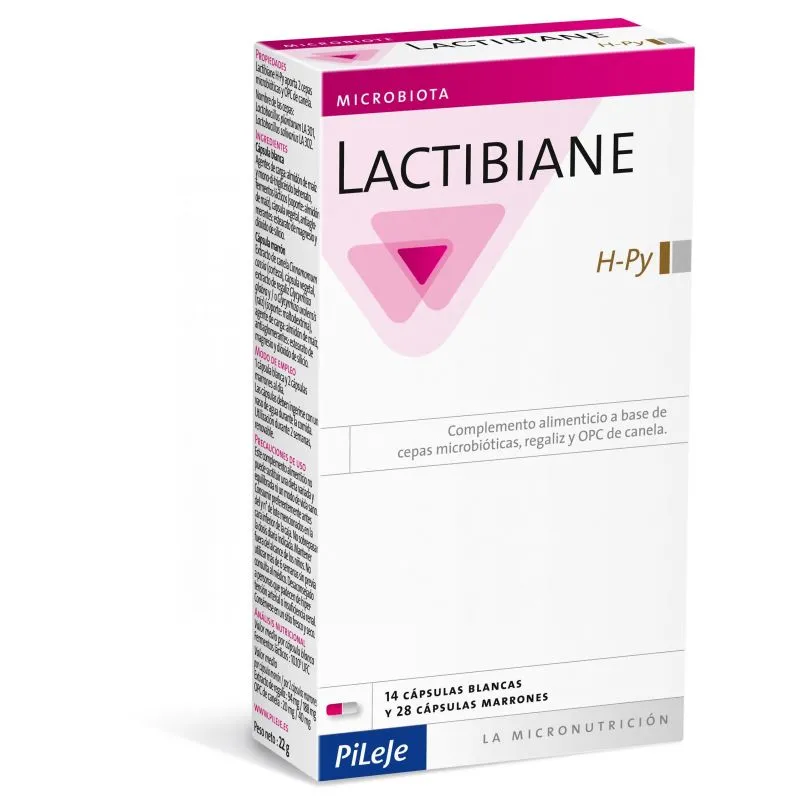Lactibiane HPY 14 Cápsulas Blancas + 14 Cápsulas Marrones