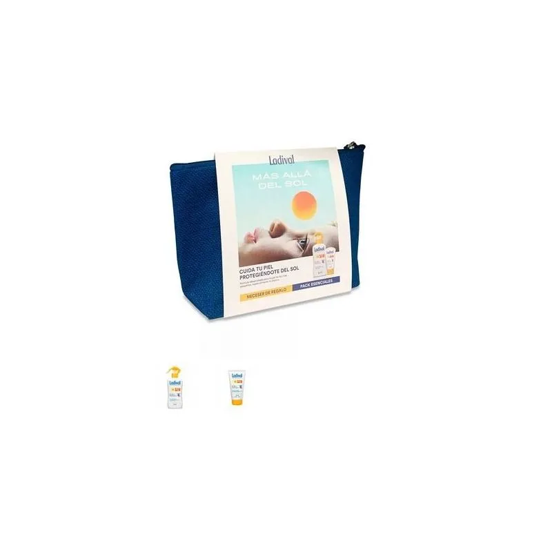 Ladival Pack Niños y Piel Atópica Spray SPF+ 200ml + Loción SPF-50 + Regalo Neceser