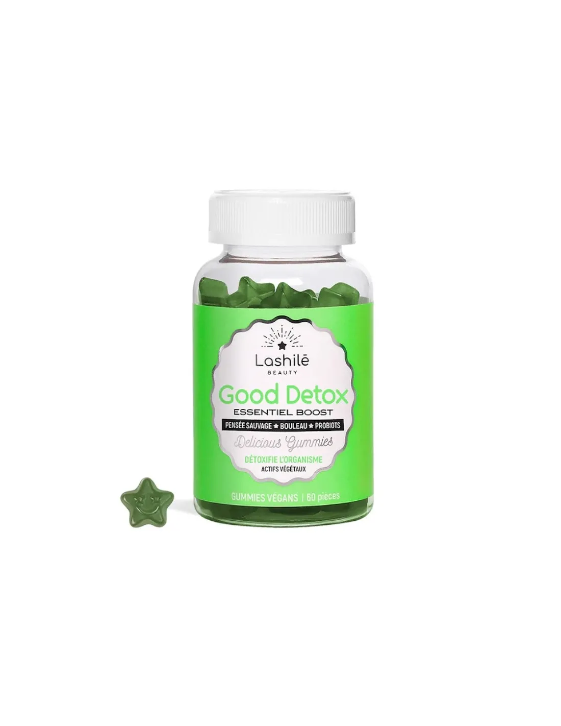 LASHILE GOOD DETOX 60 GOMINOLAS Veganas