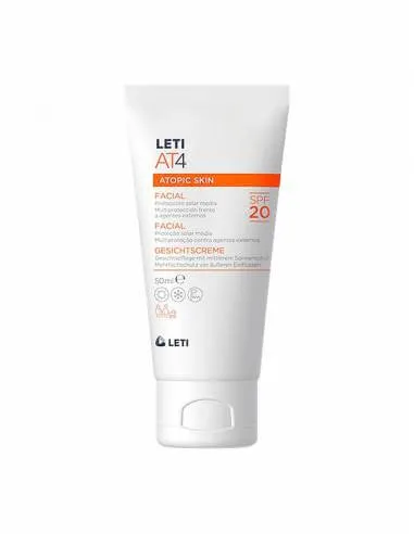 LETI AT-4 CREMA FACIAL SPF 20  50 ML.