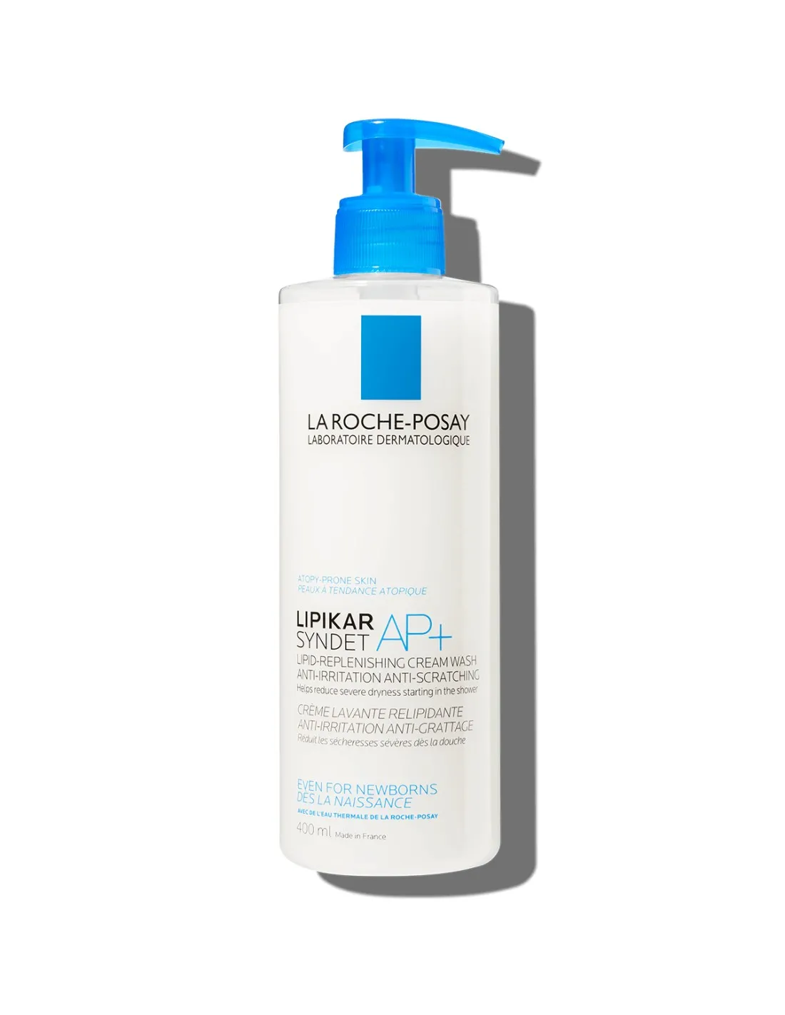 La Roche-Posay Lipikar Syndet AP+ Crema de Ducha Relipidizante y Anti-irritaciones Piel Atópica 400 ml